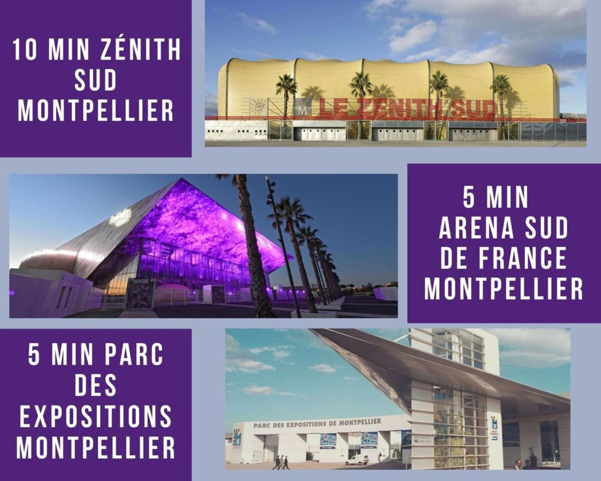 T2 Cubano Montpellier Parking Proche Plages Exteriér fotografie